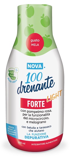 NOVA100 DREN FORTE LIGHT CON ALOE 300 ML - Farmafamily.it
