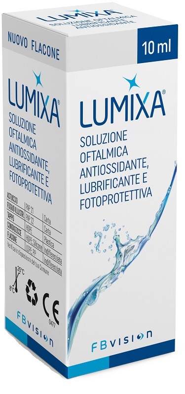 LUMIXA SOLUZIONE OFTALMICA LUBRIFICANTE ANTIOSSIDANTE 10 ML - Farmafamily.it