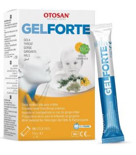 OTOSAN GOLA GEL FORTE 14 STICK PACK DA 10 ML - Farmafamily.it
