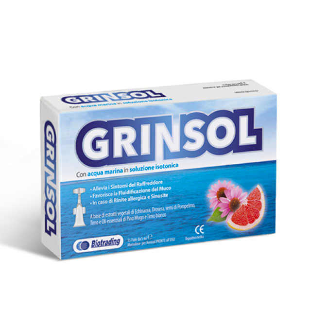GRINSOL 15 FIALE X 5 ML - Farmafamily.it