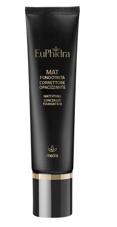 EUPHIDRA FDT FLUIDO MAT PELLI IMPURE  MEDIO - Farmafamily.it