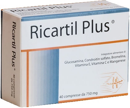 RICARTIL PLUS 40 COMPRESSE - Farmafamily.it