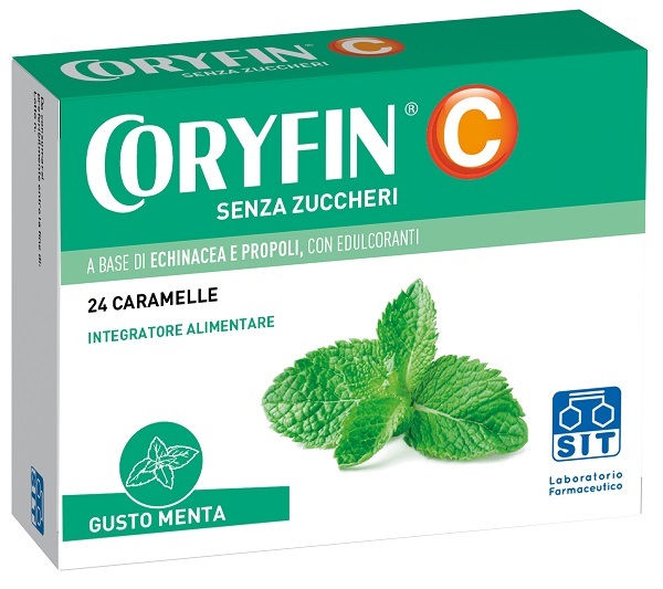 CORYFIN C SENZA ZUCCHERO MENTOLO 48 G - Farmafamily.it