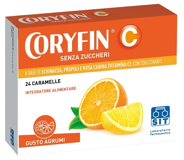 CORYFIN C SENZA ZUCCHERO AGRUMI 48 G - Farmafamily.it