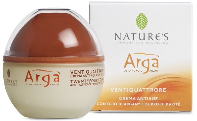 ARGA' CREMA VENTIQUATTRO ORE ANTIAGE 50 ML NATURE'S - Farmafamily.it