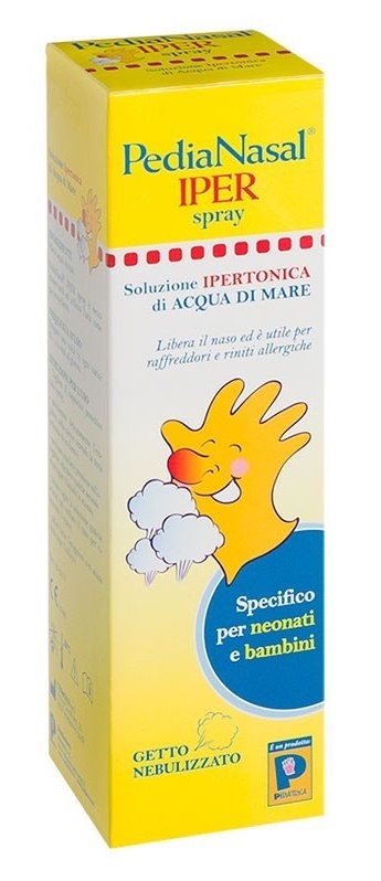 PEDIANASAL SPRAY IPERTONICO 100 ML - Farmafamily.it