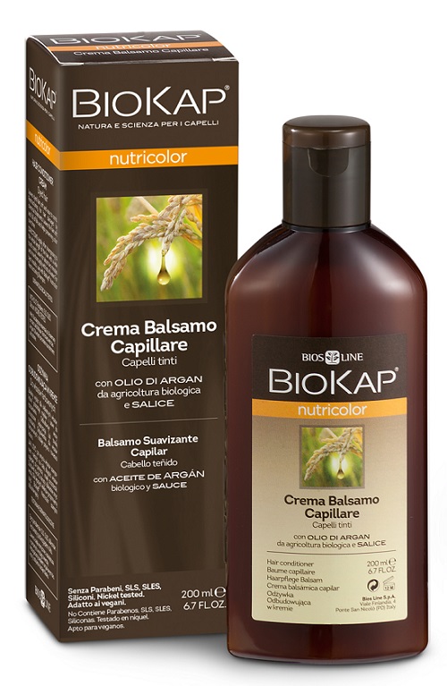 BIOKAP NUTRICOLOR CREMA BALSAMO CAPILLARE 200 ML - Farmafamily.it