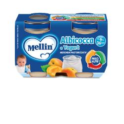 MELLIN MERENDA YOGURT ALBICOCCA 2X120 G - Farmafamily.it