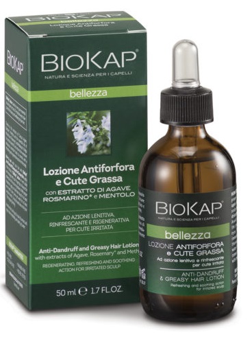 BIOKAP BELLEZZA LOZIONE ANTIFORFORA E CUTE GRASSA 50 ML BIOSLINE - Farmafamily.it