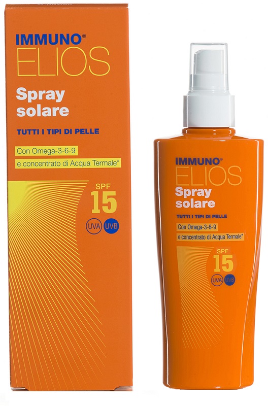 IMMUNO ELIOS SPRAY SOLARE SPF 15 200 ML - Farmafamily.it