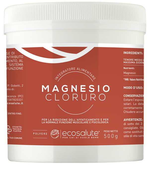 MAGNESIO CLORURO POLVERE 500 G - Farmafamily.it