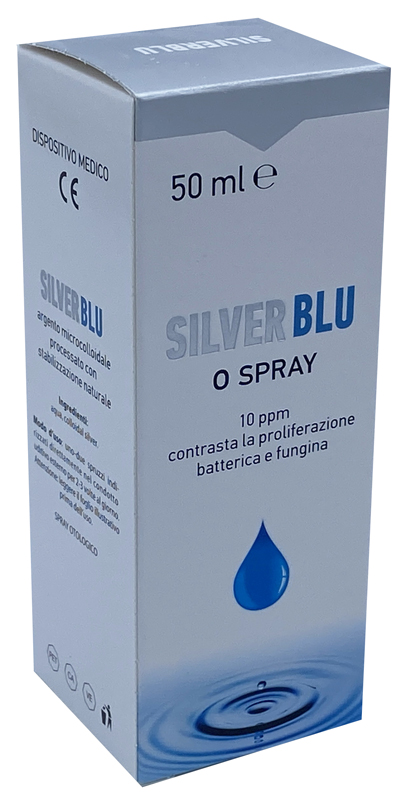 SILVER BLU O SPRAY OTOLOGICO 50 ML - Farmafamily.it