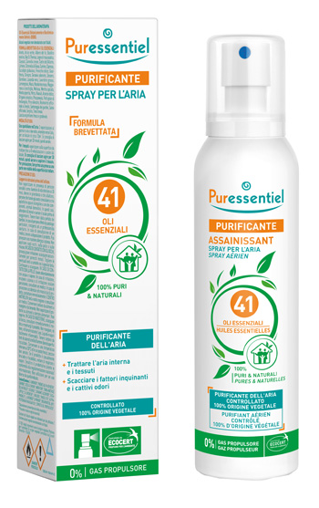 PURESSENTIEL PURIFICANTE SPRAY 41 OLI ESSENZIALI 200 ML - Farmafamily.it