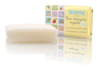 L'AMANDE ENFANT PANE DETERGENTE VEGETALE 100 G - Farmafamily.it