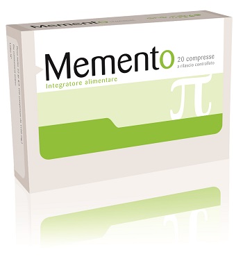 MEMENTO 20 COMPRESSE - Farmafamily.it