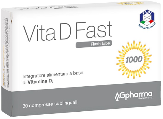 VITA D FAST 30 COMPRESSE - Farmafamily.it