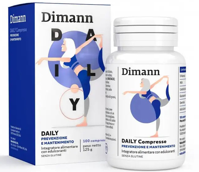 DIMANN DAILY 100 COMPRESSE - Farmafamily.it