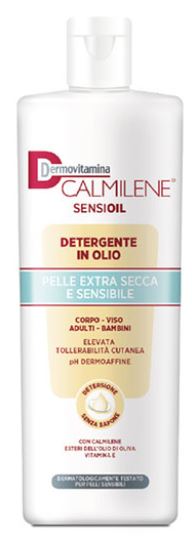 DERMOVITAMINA CALMILENE SENSIOIL DETERGENTE IN OLIO SENZA SAPONE PER PELLE EXTRA SECCA E SENSIBILE 500 ML - Farmafamily.it