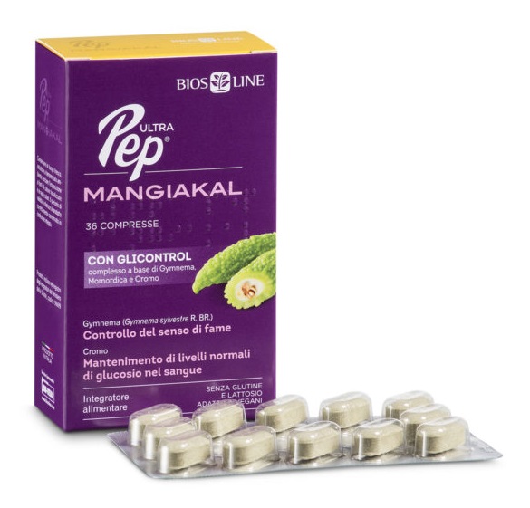 ULTRA PEP MANGIAKAL CON GLICONTROL 36 COMPRESSE - Farmafamily.it