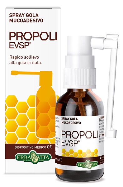 PROPOLI EVSP SPRAY GOLA MUCOADESIVO SENZA ALCOL 20ML - Farmafamily.it