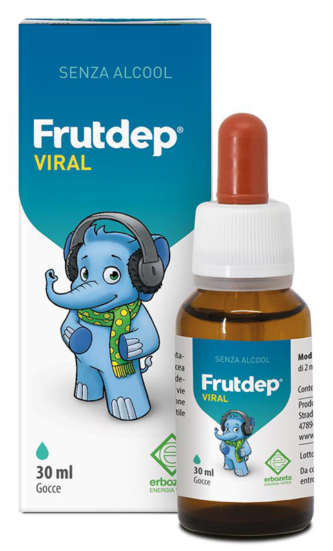 FRUTDEP VIRAL GOCCE 30 ML - Farmafamily.it