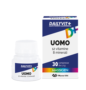 MASSIGEN UOMO MULTIVITAMINICO E MULTIMINERALE 30 COMPRESSE RIVESTITE - Farmafamily.it