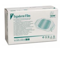 MEDICAZIONE TRASPARENTE STERILE SEMIPERMEABILE IN POLIURETANO TEGADERM FILM CM10X12 5 PEZZI - Farmafamily.it