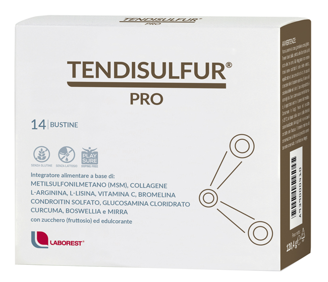 TENDISULFUR PRO 14 BUSTINE DA 8,6G - Farmafamily.it