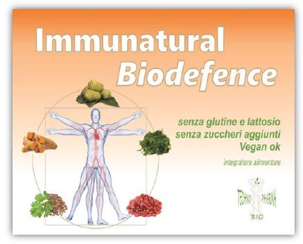 IMMUNATURAL BIODEFENCE ALL'ARANCIA 30 BUSTINE DA 3 G - Farmafamily.it