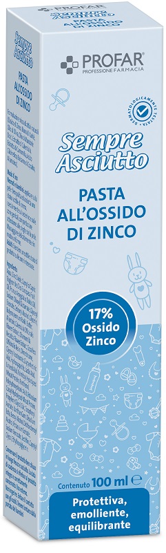 PASTA ALL'OSSIDO DI ZINCO 17% 100 ML PROFAR - Farmafamily.it