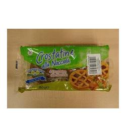 HAPPY FARM CROSTATA ALLA NOCCIOLA SENZA GLUTINE 180 G - Farmafamily.it