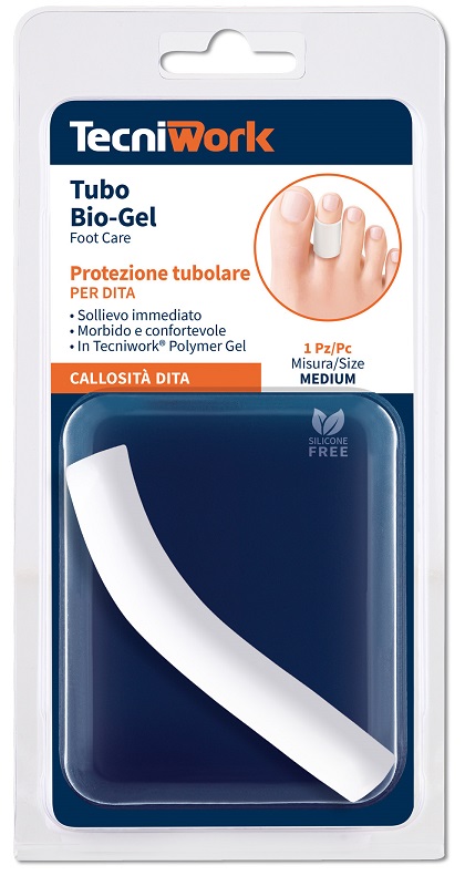 BIOGEL FASCETTA TUBOLARE GEL DITA PIEDI MEDIUM 1 PEZZO - Farmafamily.it