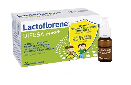 LACTOFLORENE DIFESA BAMBINI 10 FLACONI 100 ML - Farmafamily.it