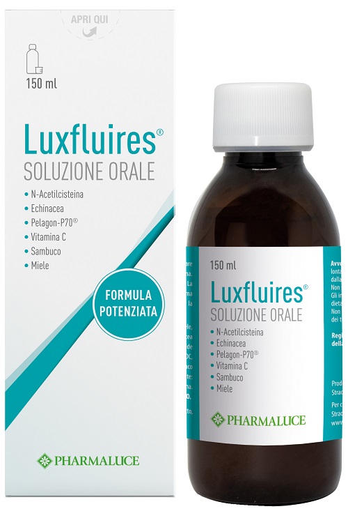 LUXFLUIRES SOLUZIONE ORALE 150 ML - Farmafamily.it