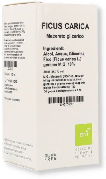 FICUS CARICA MACERATO GLICERICO 10% GOCCE 100ML - Farmafamily.it