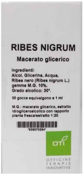 RIBES NIGRUM MACERATO GLICERICO 10% GOCCE 100ML - Farmafamily.it