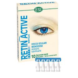 ESI RETIN ACTIVE MIRTILLO GOCCE OCULARI 10 FLACONCINI MONODOSE DA 0,5 ML - Farmafamily.it