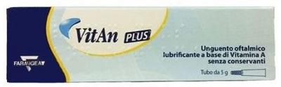 UNGUENTO OFTALMICO LUBRIFICANTE VITAN PLUS 5 G - Farmafamily.it