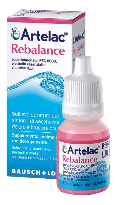 ARTELAC REBALANCE GOCCE OCULARI MULTIDOSE SENZA CONSERVANTI 10 ML - Farmafamily.it
