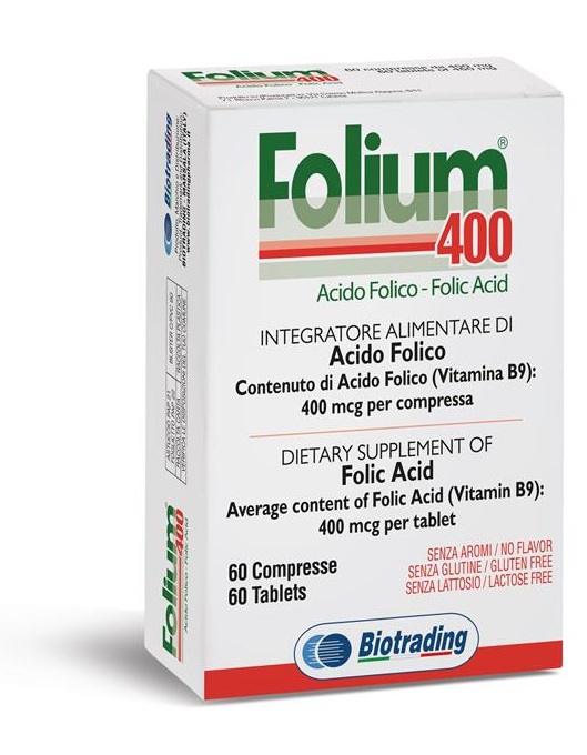 FOLIUM 400 60 COMPRESSE - Farmafamily.it
