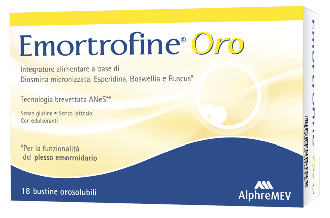 EMORTROFINE ORO 18 BUSTINE DA 3 G - Farmafamily.it