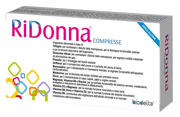 RIDONNA 30 COMPRESSE - Farmafamily.it