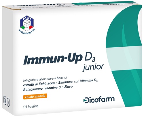 IMMUN UP D3 JUNIOR 10 BUSTINE DA 3 G - Farmafamily.it