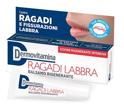 DERMOVITAMINA RAGADI LABBRA BALSAMO RIGENERANTE 8 ML - Farmafamily.it