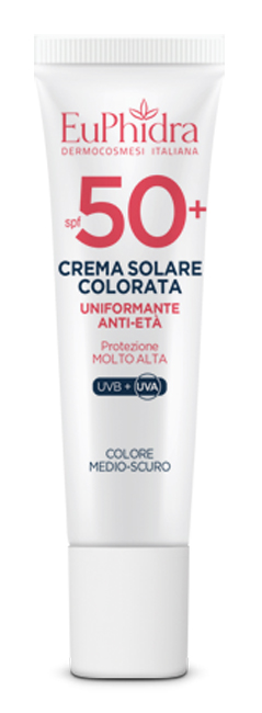 EUPHIDRA KALEIDO CREMA COLORATA MEDIO-SCURO VISO SPF50+ 30 ML - Farmafamily.it