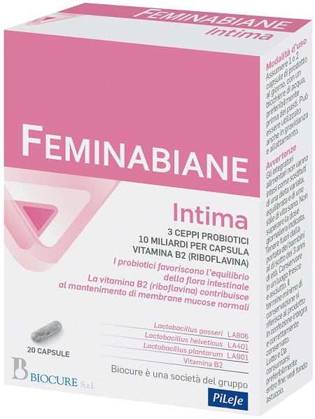 FEMINABIANE INTIMA 20 CAPSULE - Farmafamily.it