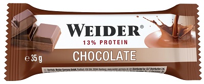 WEIDER FITNESS BARRETTA CIOCCOLATO 35 G - Farmafamily.it