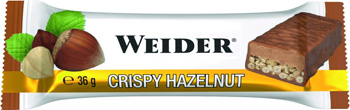 WEIDER FITNESS BARRETTA HAZELNUT 36 G - Farmafamily.it