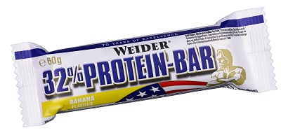 WEIDER 32% PROTEIN BARRETTA BANANA 60 G - Farmafamily.it
