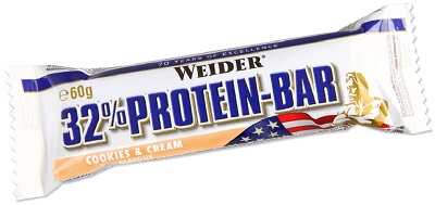 WEIDER 32% PROTEIN BARRETTA COOKIES 60 G - Farmafamily.it